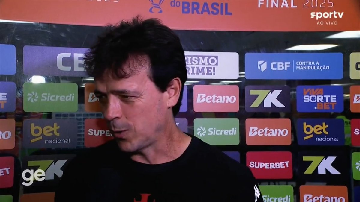 "A nossa torcida é extremamente empolgante, diferente e que tá ansiosa há muito tempo para celebrar algo grande" Técnico do Vasco, Fernando Diniz falou da importância dessa decisão de #CopadoBrasil e da condição da equipe nesse fim de temporada. #Vasco