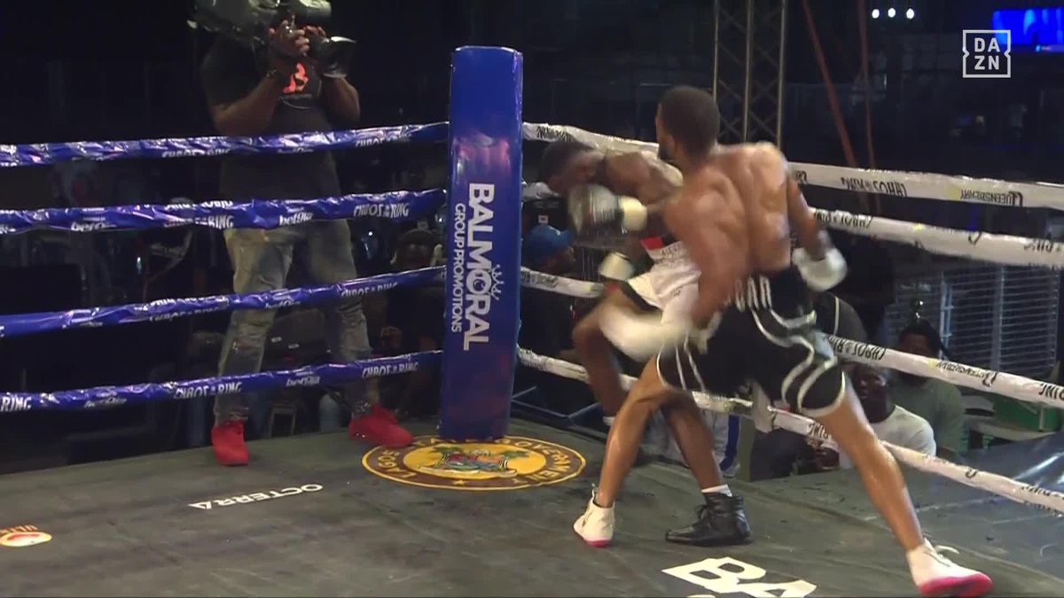 BIG KNOCKDOWN IN RD 4 #OkolieTetteh | Dec 21 | Live on DAZN
