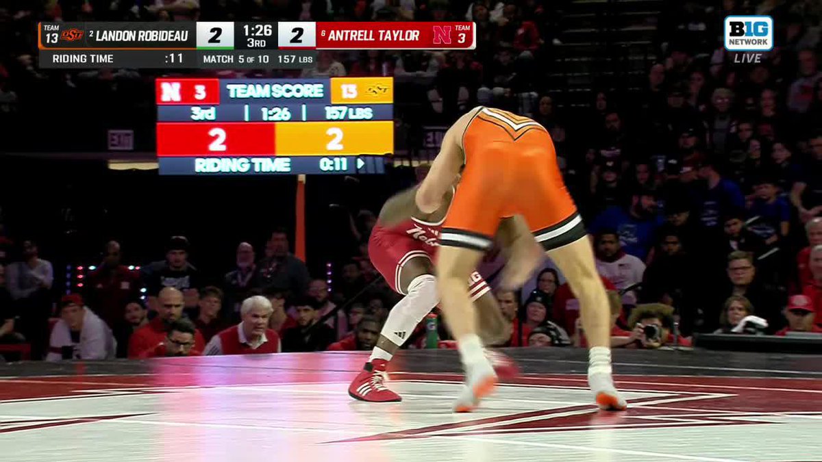 Taylor takes out No. 2 😤 Antrell gets the TB victory over No. 2 Robideau.