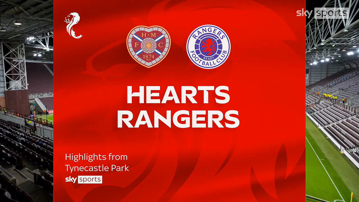 ♥️ Hearts strengthened their bid for the Scottish Premiership title with a 2-1 win over Rangers at Tynecastle ⤵️