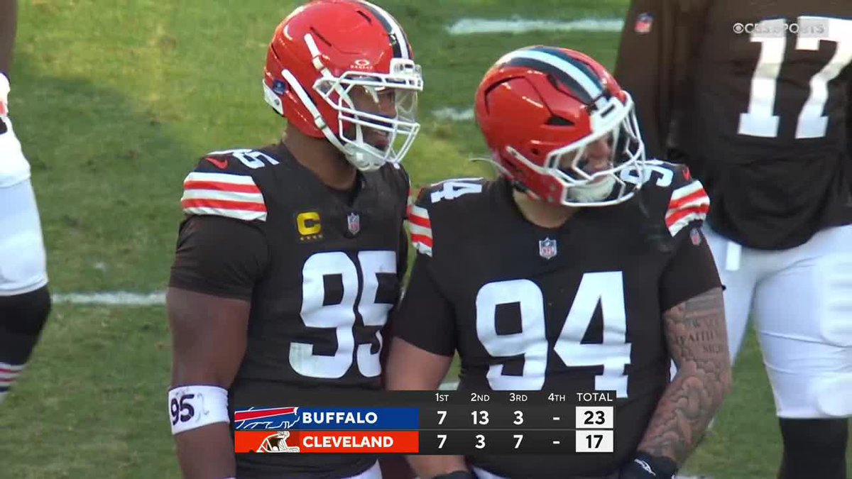 ALERT: Myles Garrett is now a single sack away from a record breaker, after being awarded a half sack