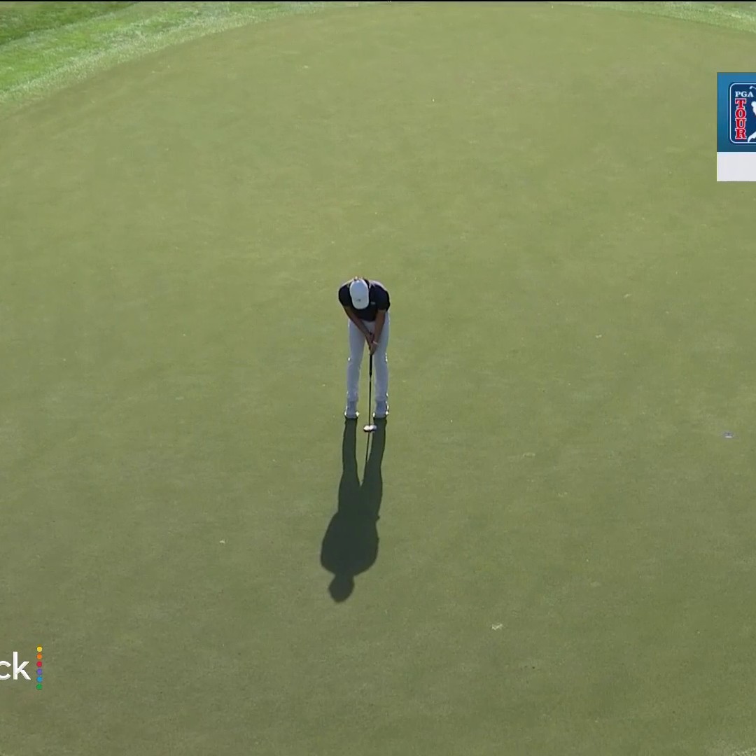 Team Kuchar makes another birdie, and they've got the tournament scoring record on their minds. 👀