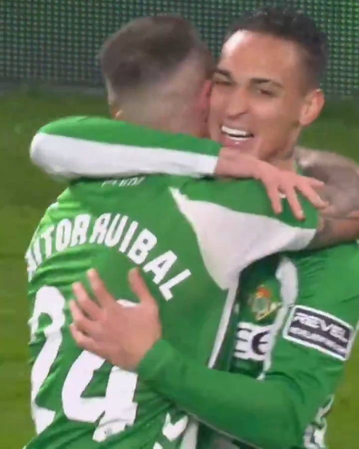 ¡Ruibal adelanta al Real Betis Balompié 🌴💚! 💚 LALIGAHighlights