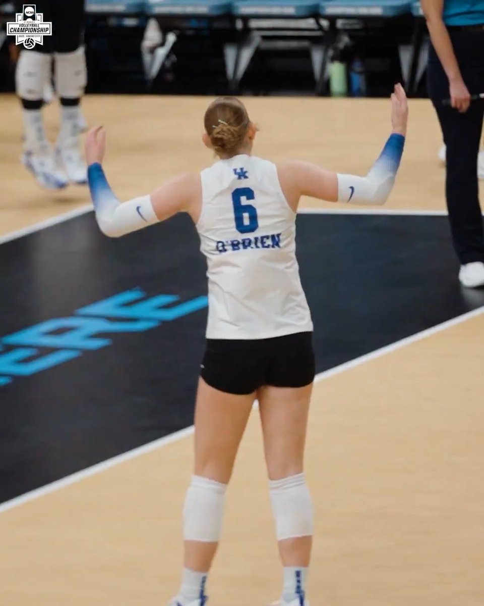 Wildcats are HYPE 🗣️ 📺 ABC #NCAAWVB x Kentucky Volleyball