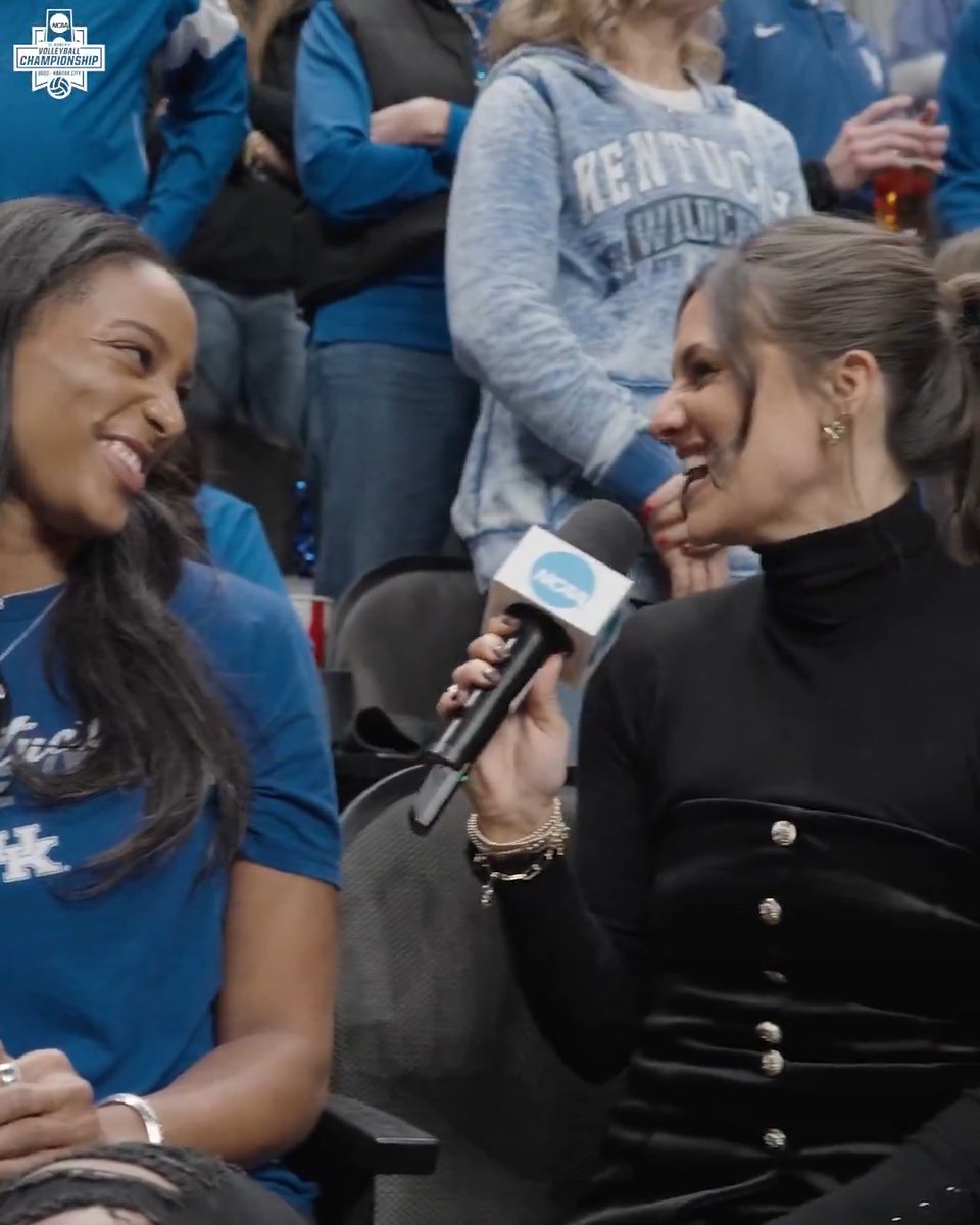 "Being an alum is one of my proudest moments of being able to say I went there." 4x All American Leah Edmond from Kentucky Volleyball is back to support her alma mater at the National Championship. She shares with Michella Chester what makes this program and team so special. #NCAAWVB