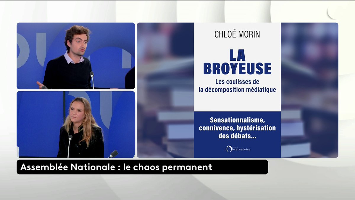 🔴 Démocratie : "La polarisation détruit le pluralisme : l’espace central disparaît, les arguments ne comptent plus et seule la radicalité émotionnelle permet de vaincre l’adversaire, au détriment du débat démocratique", alerte Chloé Morin. #LePourEtLeContre #canal16