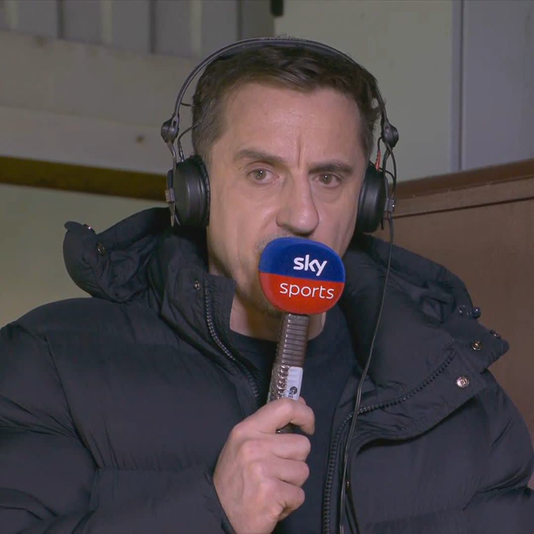 "I'm not sure this Arsenal team will bottle it this time" 👀 Gary Neville believes it's Arsenal's year 🏆