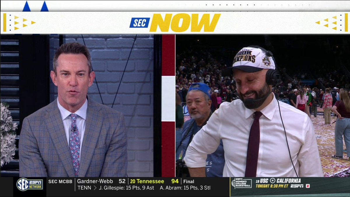 "I'm so proud that they get to see the result of the hard work that they put in. We're national champions." Jamie Morrison on Texas A&M Volleyball winning its first national championship in program history 👏