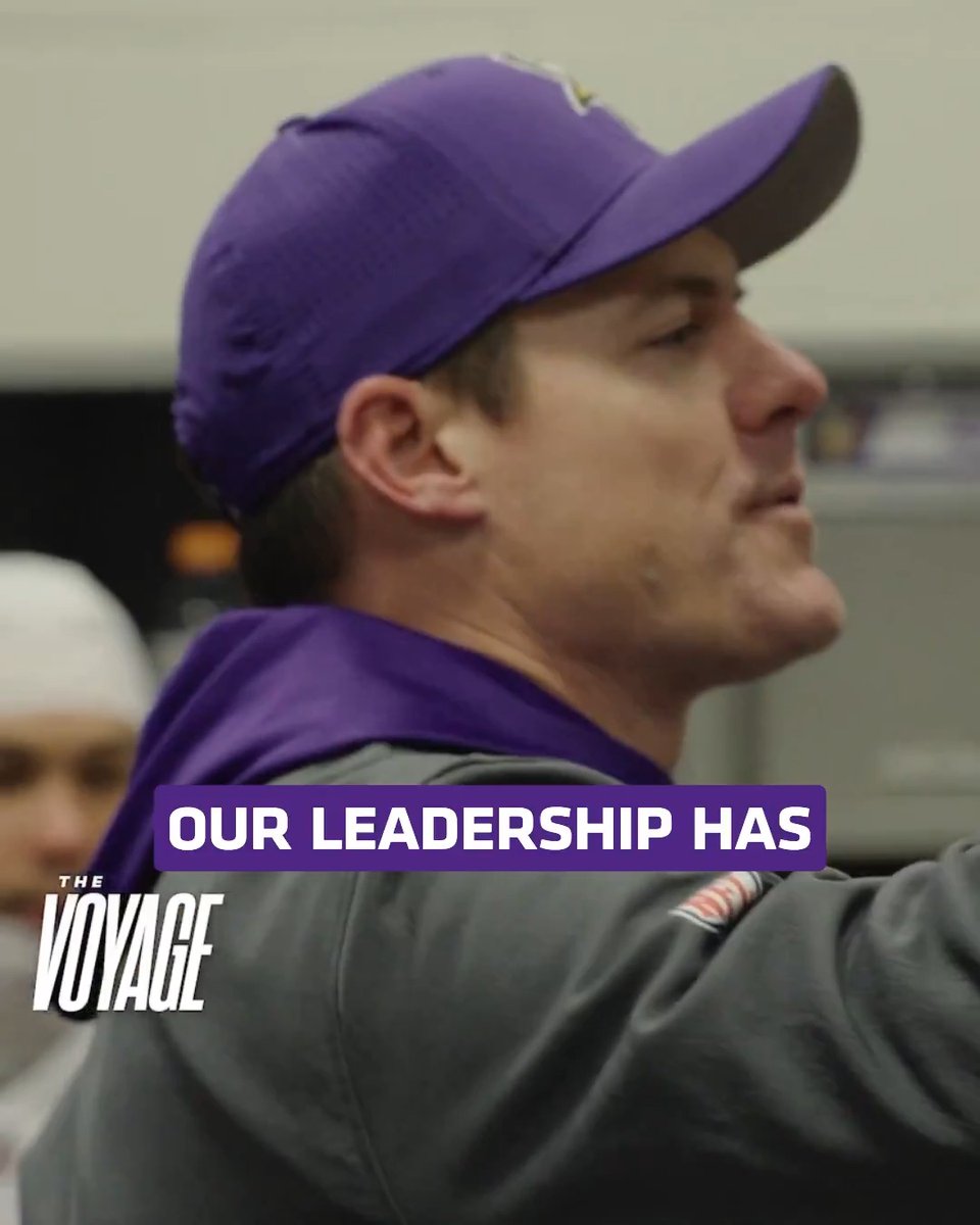 We have an impactful group of leaders in this locker room. #Skol