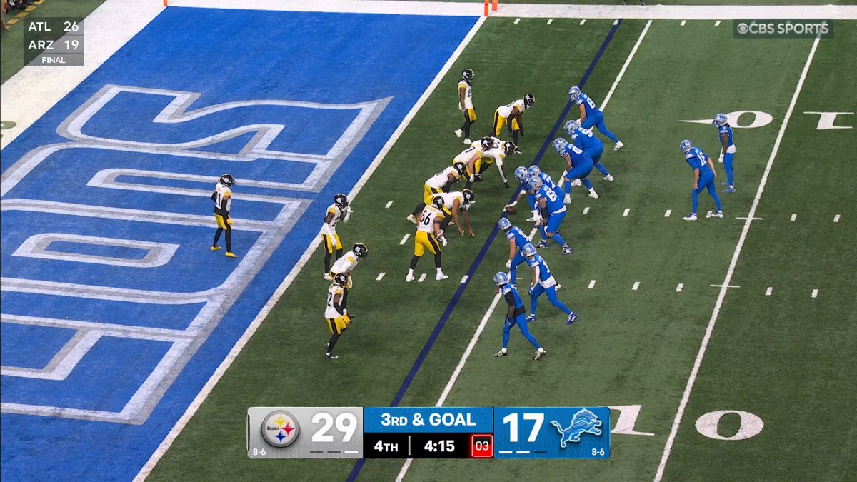 Touchdown Gibbs! #PITvsDET 📺 CBS