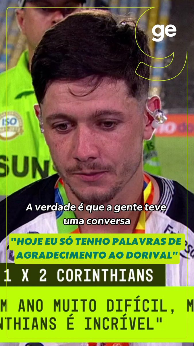 No #FechamentoSportv, Garro contou como foi a conversa com Dorival sobre não estar entre os titulares na decisão contra o Vasco. #CopadoBrasil #futebol #Corinthians