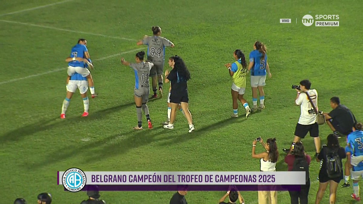 BELGRANO CAMPEÓN DEL TROFEO DE CAMPEONAS Y JUGARÁ COPA LIBERTADORES 🏆 #FemeninoxTNTSports