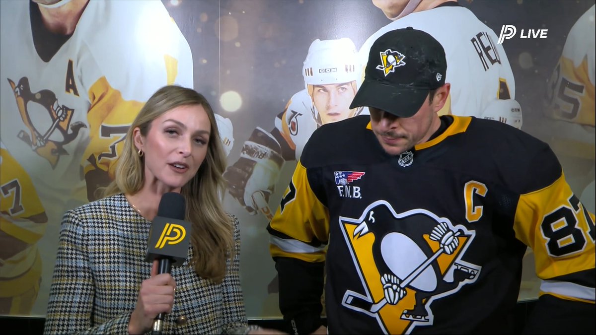 "I have a ton of respect for Mario... it means a lot... that friendship, and what him and his family mean to me, is a lot." Sidney Crosby on becoming the franchise's points leader 🐐