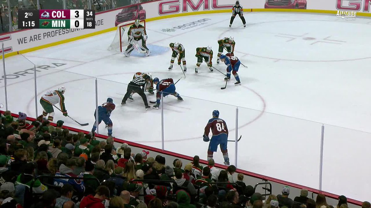 Avs continue to exert their dominance in this heavyweight Central Division clash making it 3-0 😤🚨