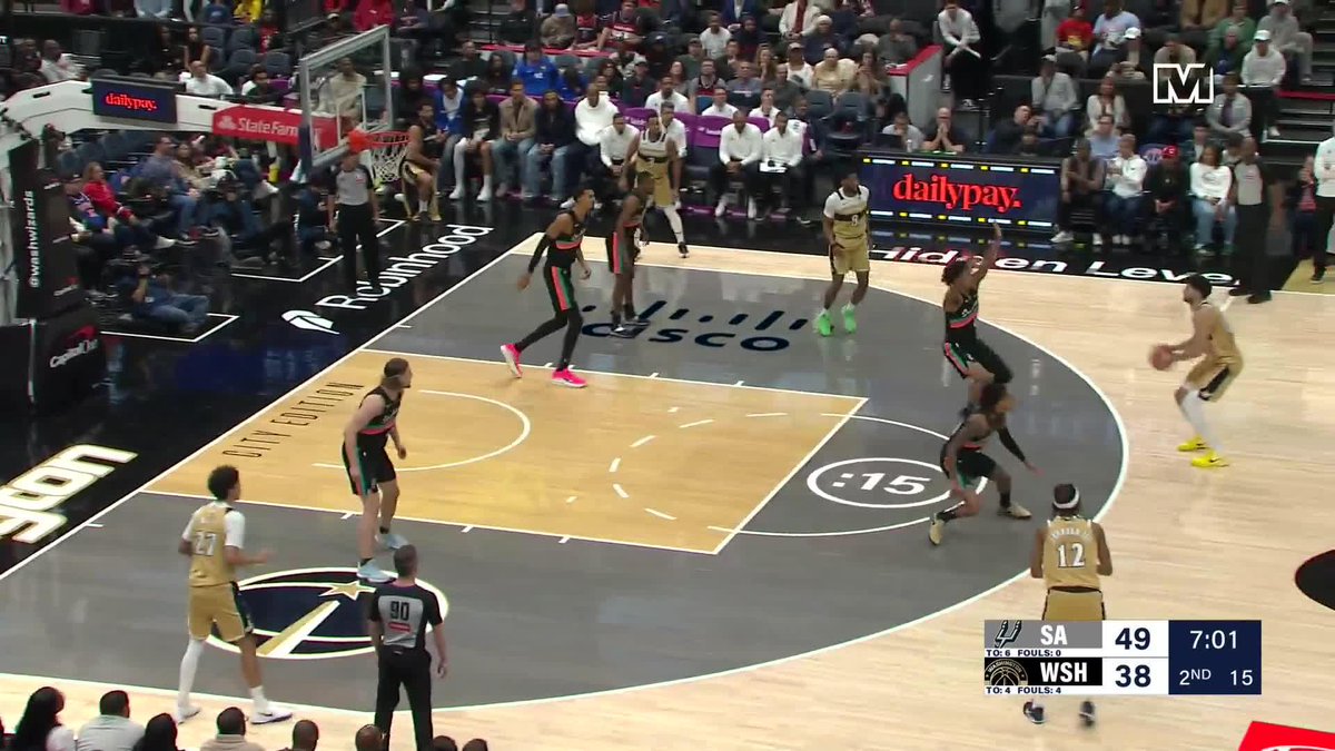 Tristan Vukcevic SWATTED Victor Wembanyama 😮😮😮 (Then Wemby got his revenge the very next play)