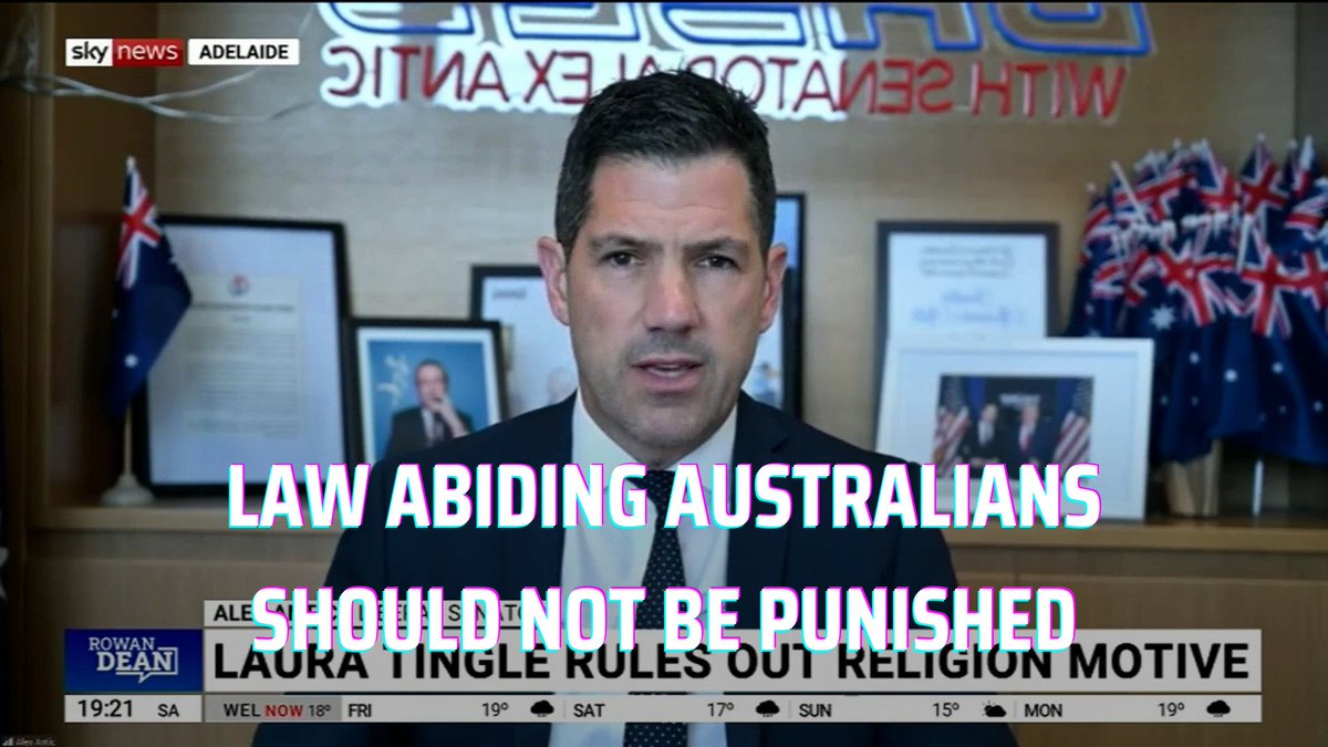 Last year I crossed the floor to vote against the introduction of so-called “hate crimes” laws in the Australian Parliament. I will not be supporting any further restrictions on lawful firearm ownership or any further imposts on free speech through more “hate crimes” laws. Period. To hear more from me and stay up to date, signup to my email newsletter here: