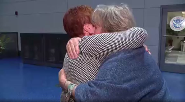 TOGETHER AT LAST: These two sisters were separated 75 years ago when the youngest was put up for adoption. But they had no idea they were long lost sisters, until some family members did a DNA ancestral search. 😭❤️