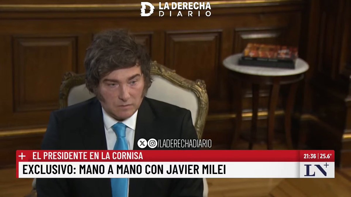 🚨🇦🇷🇻🇪 | #AHORA JAVIER MILEI EXPLOTA CONTRA MADURO: "Es un narcoterrorista dictador que infecta a todo el continente. OJALÁ QUE CAIGA Y VENEZUELA RECUPERE LA LIBERTAD. Y ojalá se sepa todo lo que hizo...".