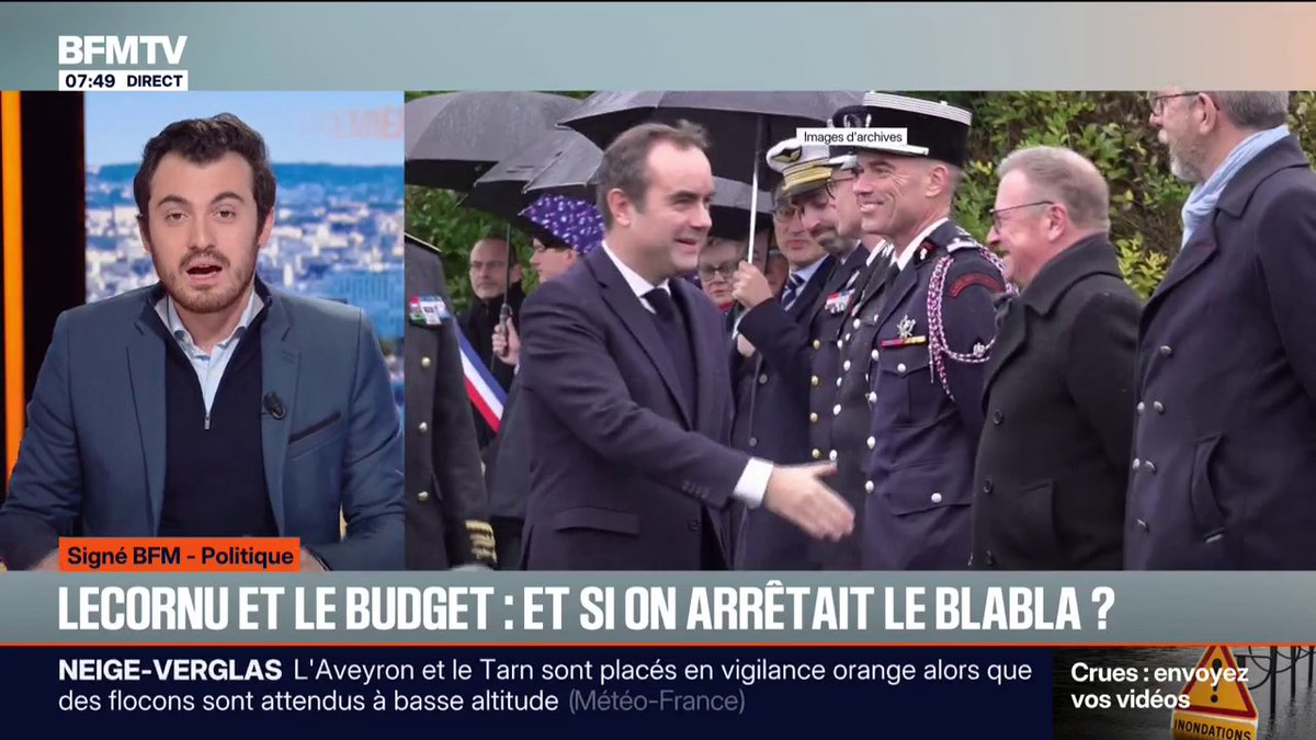 SIGNÉ BFM - Budget: Sébastien Lecornu "a encore consacré son week-end à un nouveau cycle de concertations" L'édito politique Arthur Berdah
