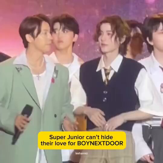 Something about 2nd gen idols loving BOYNEXTDOOR and feeling comfortable around them🥹🤍