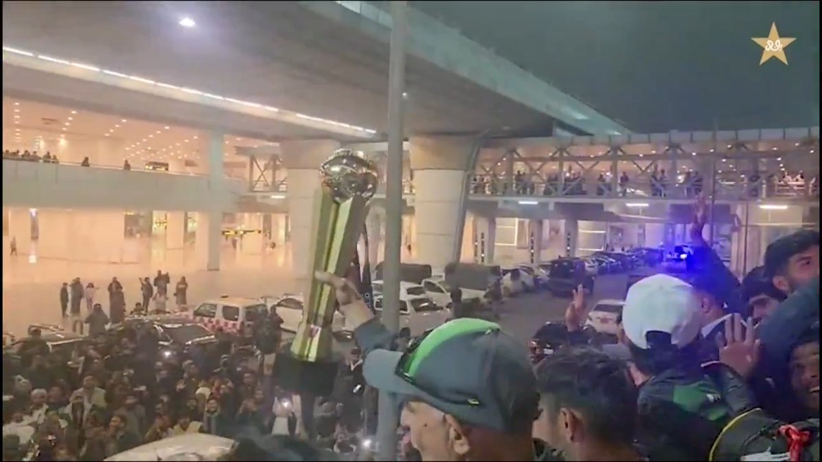THE GRAND WELCOME OF U19 CHAMPIONS 🏆🇵🇰