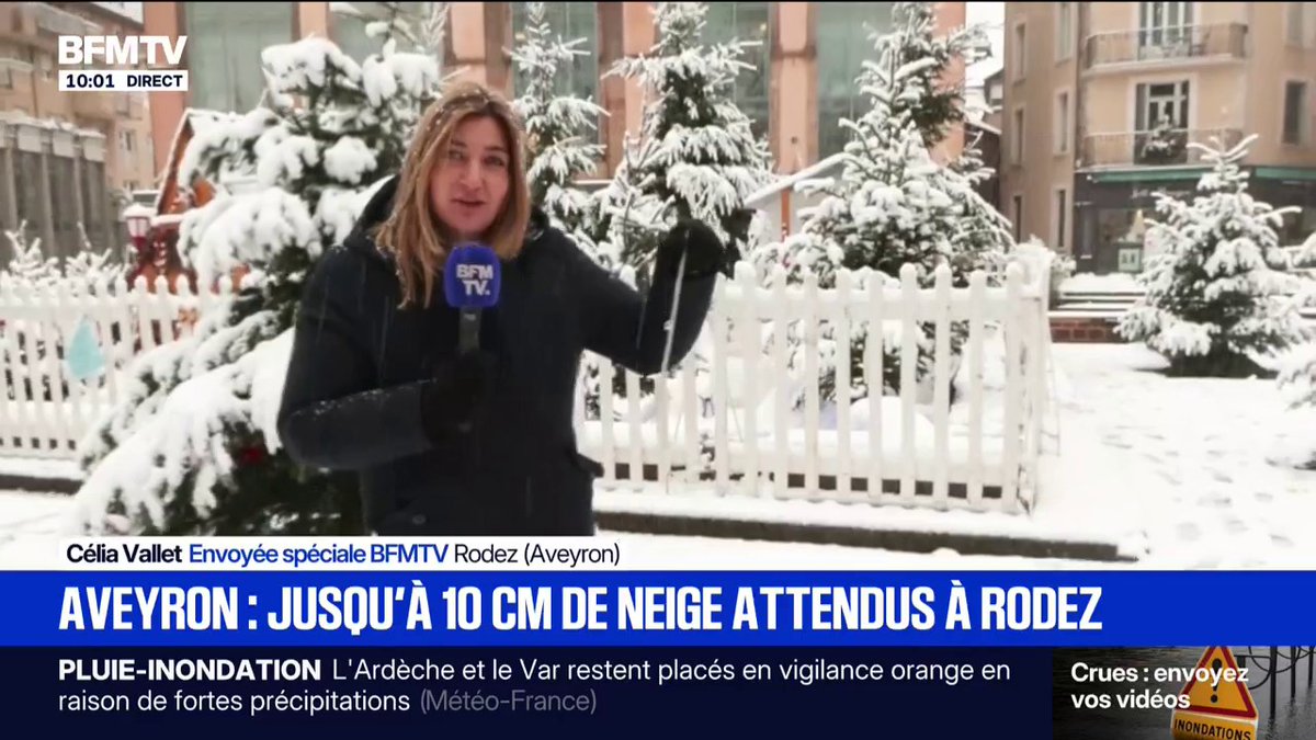 🗨️“Tout le monde est sur le pont” ➡️Christian Teyssedre, maire (SE) de Rodez, détaille le dispositif mis en place face aux chutes de neige