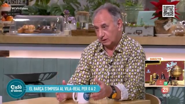 ☕ Pitu Abril creu que a Joan Laporta li ha tocat la loteria amb Hansi Flick i la plantilla actual 🗣️ "Com que no es podia fitxar, s'ha hagut d'apostar per aquests nanos" 📲