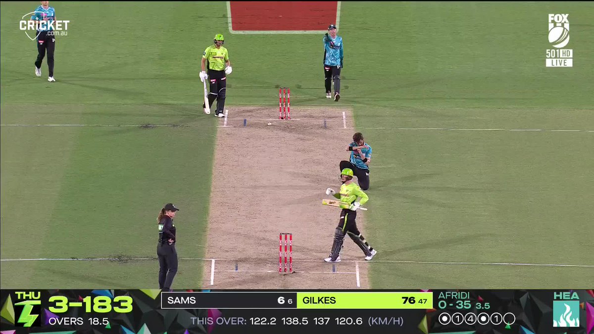 "That's as plumb as I've ever seen an LBW!" That's a genuine SEED from Shaheen Afridi 🇵🇰 #BBL15