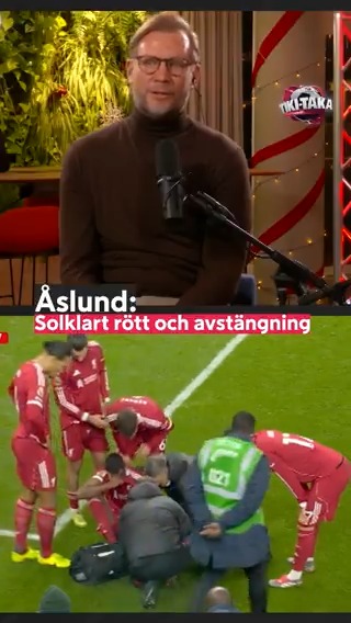 "Det sjukaste i allt det här" 🤷♂️ Martin Åslund reagerar på domarnas beslut när Isak tvingades kliva av skadad 👀