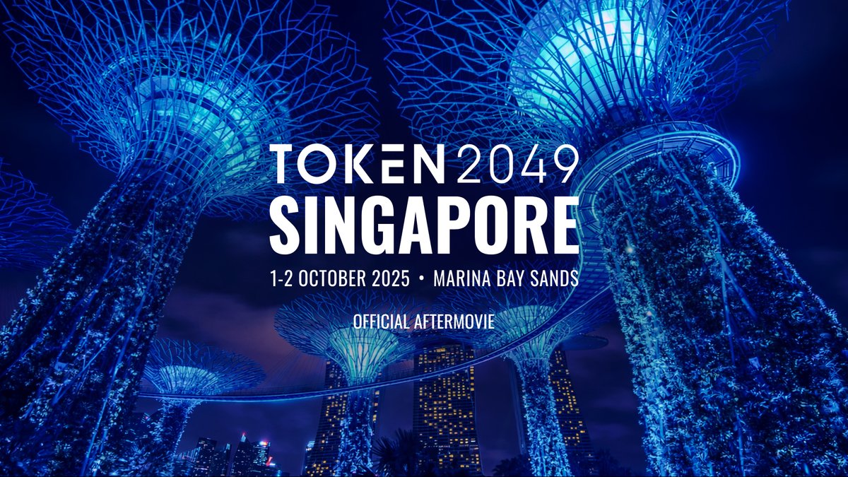 Relive the best moments from the largest crypto gathering of the year with the TOKEN2049 Singapore 2025 Aftermovie. See you next year in Dubai (29-30 April) and Singapore (7-8 October).