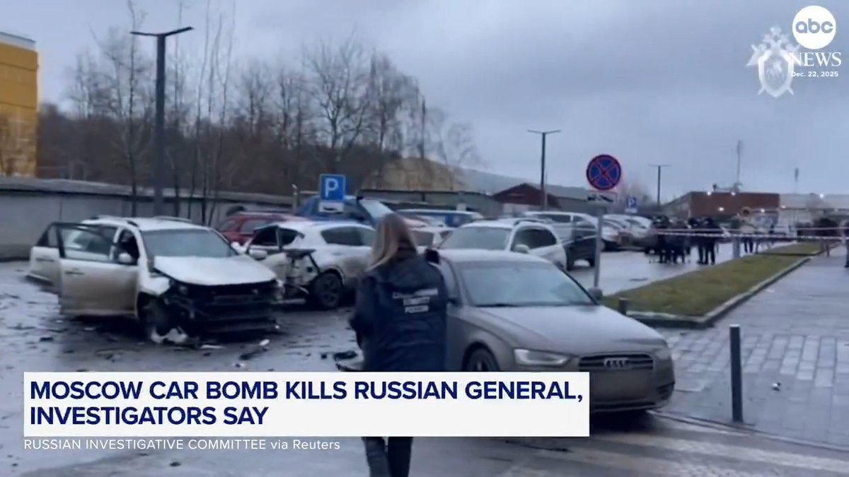 A car bomb killed a Russian general in Moscow early on Monday morning, the Investigative Committee of Russia said in a statement. Read more:
