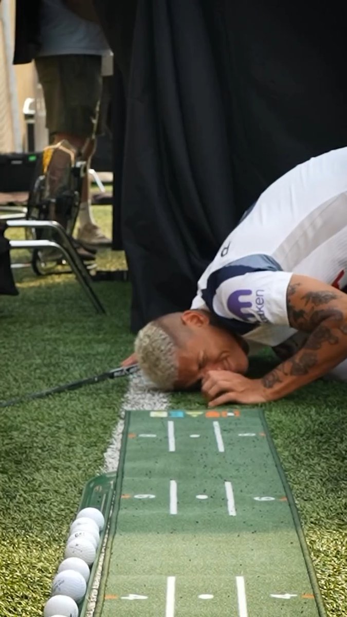 When Premier League stars take on putting ⛳️ #BestOf2025