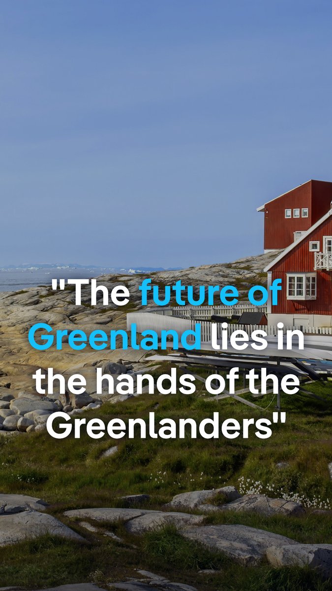"The future of Greenland lies in the hands of the Greenlanders." This was the reaction from Germany's foreign ministry, following a post on X from the new US special envoy for Greenland, Jeff Landry. He said it was an honor to serve "to make Greenland a part of the US."