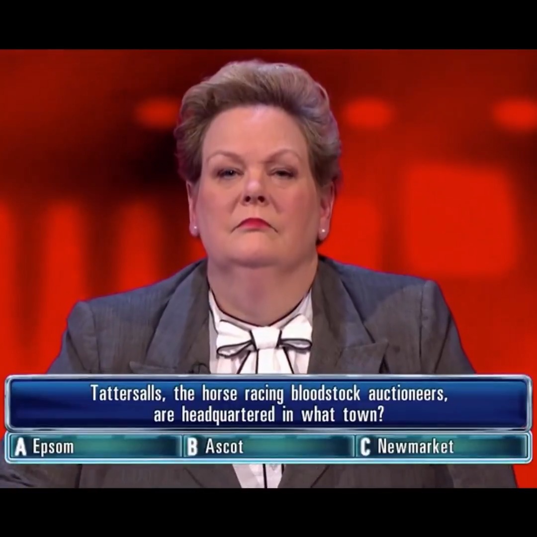 Strong work, Irene 👏 The Chase