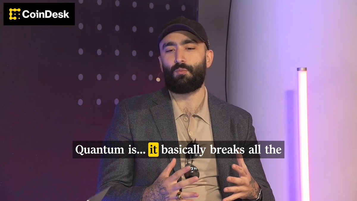 🧪 Viktor Mirovic CEO mert | helius.dev warns that a quantum attack on Bitcoin would trigger a "nuclear winter," setting the industry back "at least 10 years" by destroying public trust.