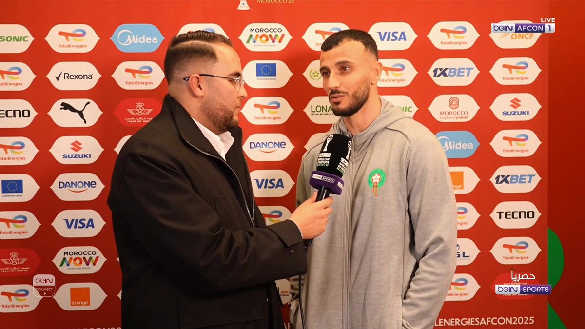 رومان سايس يتحدث عن إصابته في مباراة جزر القمر #كأس_أمم_أفريقيا #AFCON2025 | #TotalEnergiesAFCON2025