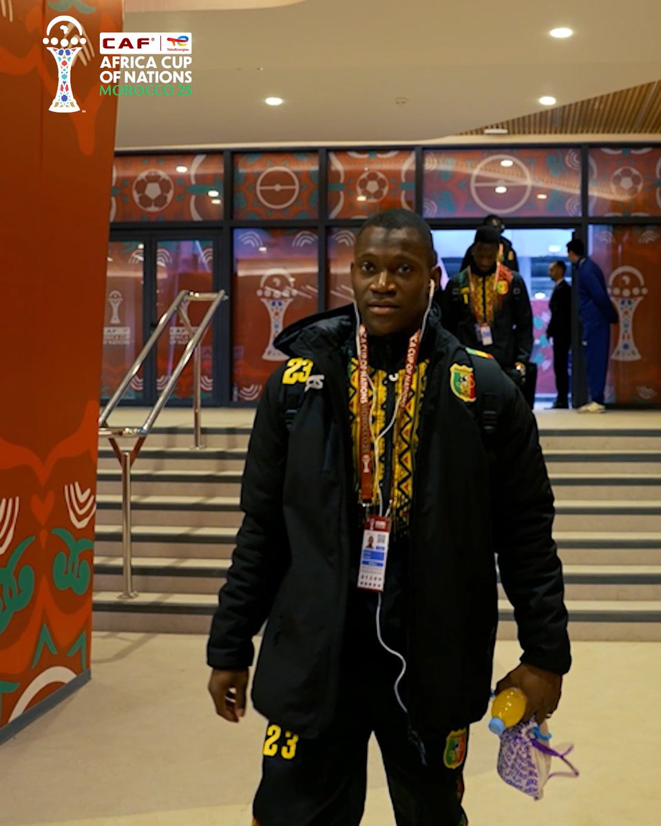 Mali step into the moment ahead of #TotalEnergiesAFCON2025. 🇲🇱👋 #TotalEnergiesAFCON2025