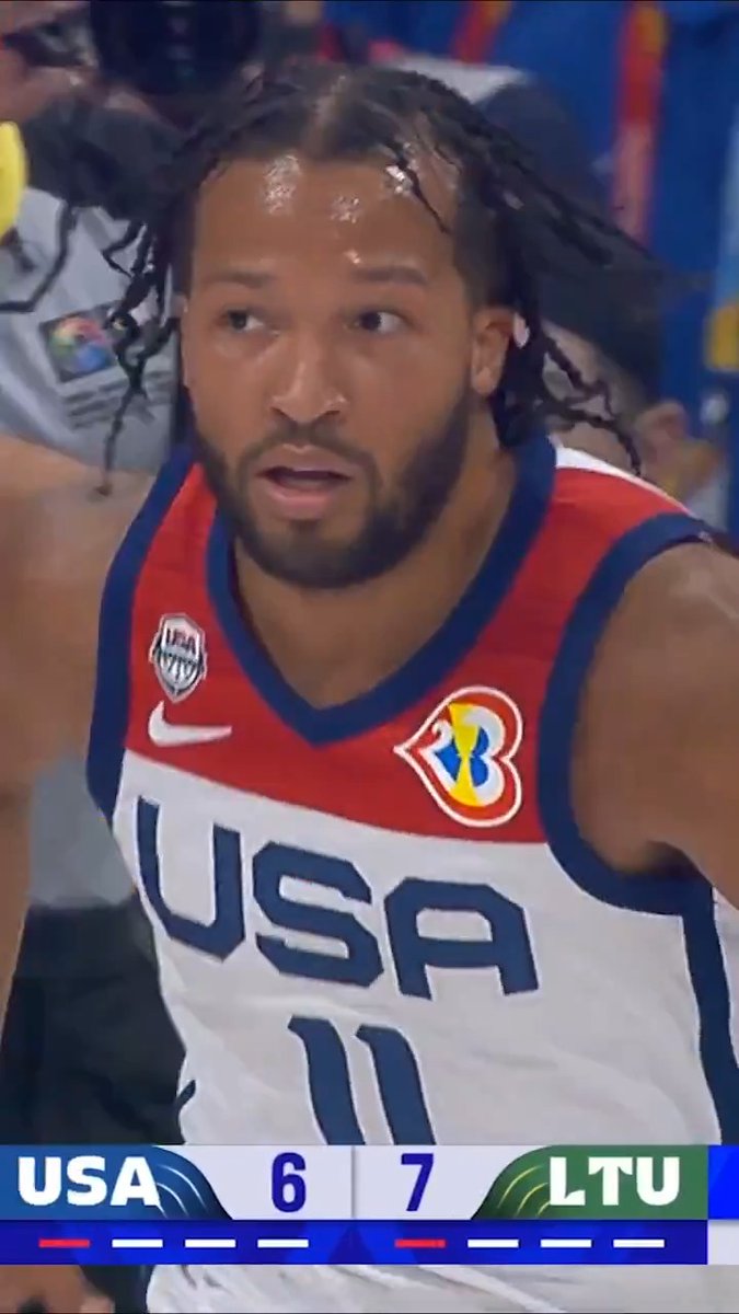 Jalen Brunson's first national team stint was one to remember back at #FIBAWC 2023 🔥 Starting guard for USA? 🇺🇸