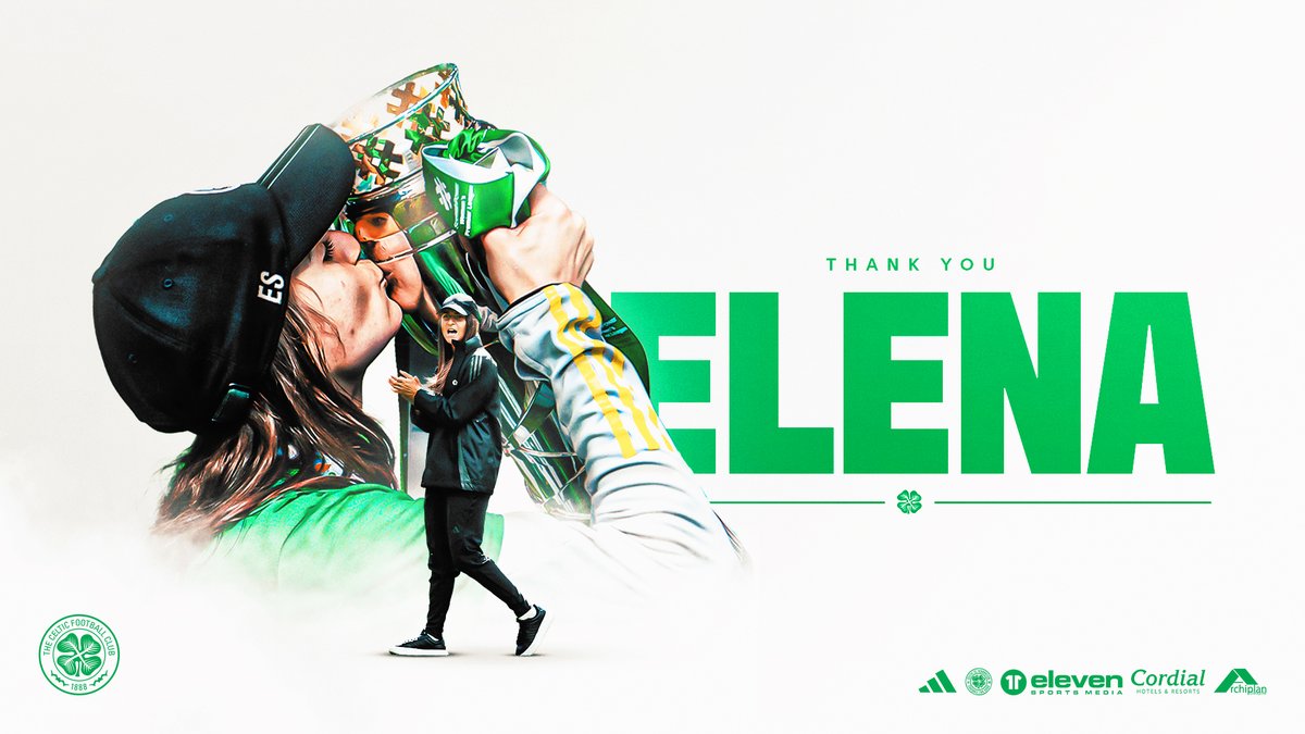 💚 Thank you, Elena Sadiku Everyone at Celtic would like to thank Elena for the role she has played during a period of historic success for Celtic FC Women and wish her every success in the next chapter of her career.