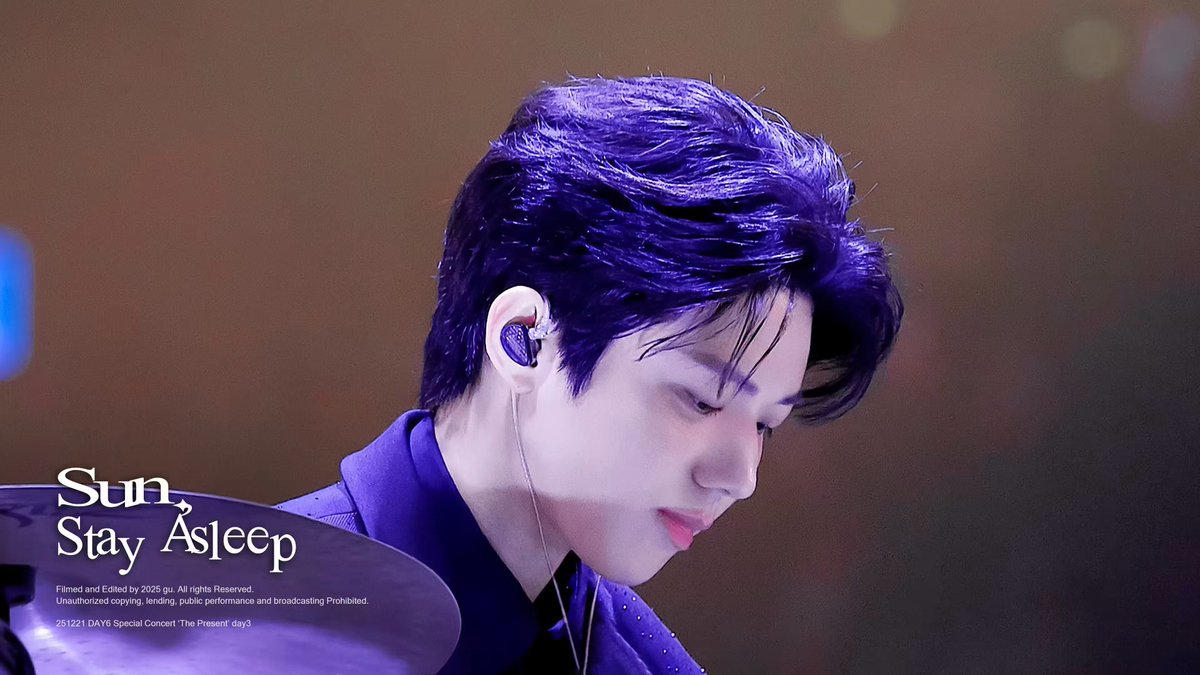 [4K] 데이식스(DAY6) 도운 - ‘해야 뜨지 말아 줘(Sun, Stay Asleep)’ @ 251221 DAY6 Special Concert ‘The Present’ day3 🥁 #DAY6 #데이식스 #DOWOON #도운