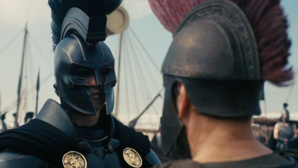 "Promise me you'll come back" "What if I can't?" Watch the first trailer for Christopher Nolan's The Odyssey.