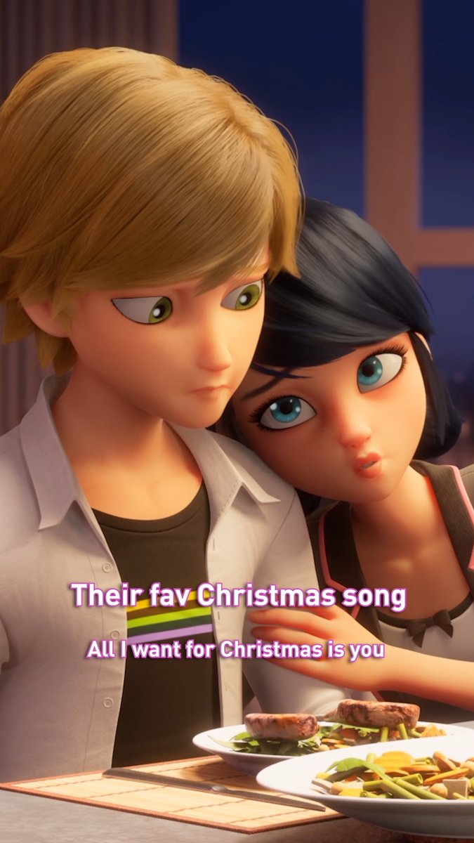 What’s your favorite Christmas song? 🎶🎄 #miraculous