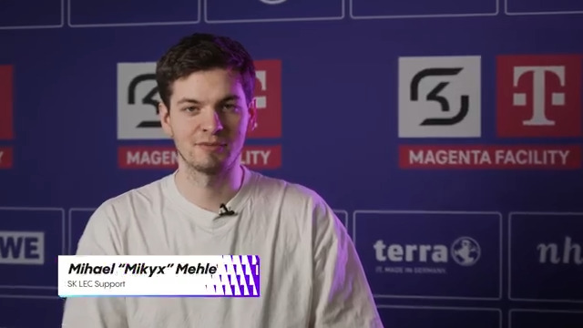 Get to know our new LEC Support and GM, Mihael Mehle 🦖 🎪 What made him choose SK, how will Miky &amp; friends succeed, why did he ghost Jopa - find out here 📺 #LEC #SKWIN