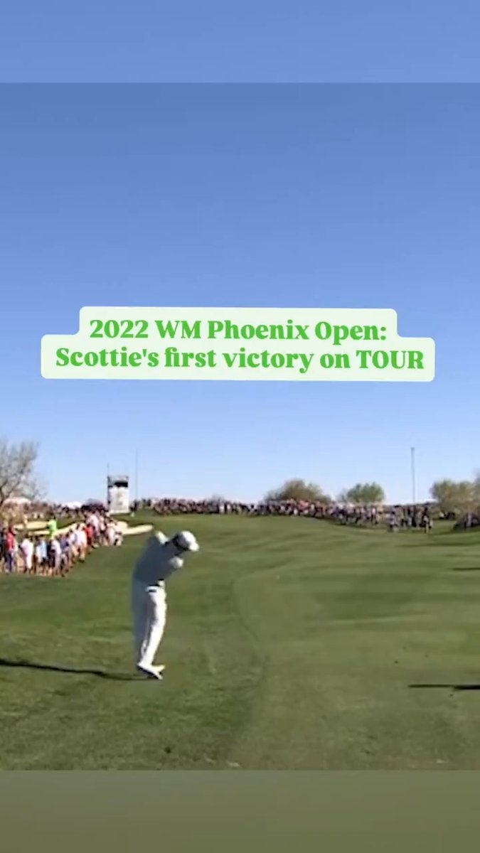 The win that started it all. 🏆🌵 12 Days of Scottie on GC starts Monday at 2 ET with Phoenix, followed by his Arnold Palmer Invitational win at 7 ET. 🎥 PGA TOUR, CBS