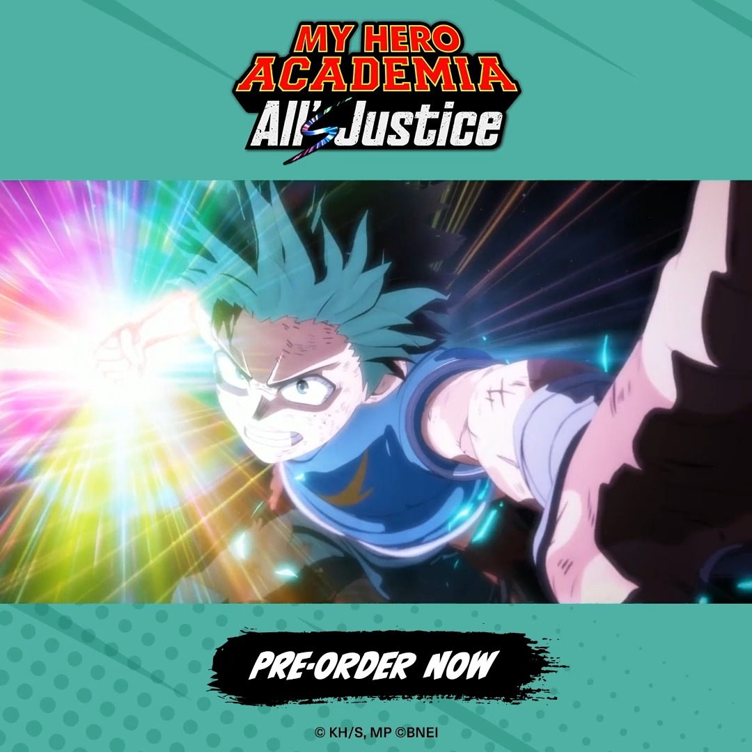 This is it, hero. Use everything you've learned, BRING ALL YOUR STRENGTH TO BEAR. Is this the final moment?! Find out in MY HERO ACADEMIA: All's Justice! #MHA #MHAAJ Pre-order now: