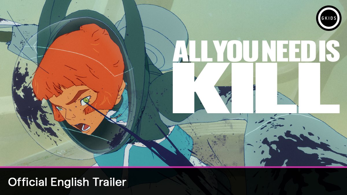 Death is on her side. 💥 ALL YOU NEED IS KILL from Kenichiro Akimoto and STUDIO4°C lands in theatres starting January 16 in both Japanese & English dub. 🪐