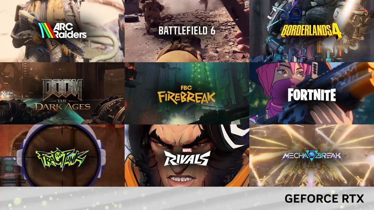 The GeForce Season of Celebration continues with your GOTY: FPS & Multiplayer. From all-out warfare to fast-paced arena chaos, these games defined the year on PC. Which one earns your GOTY? 👇