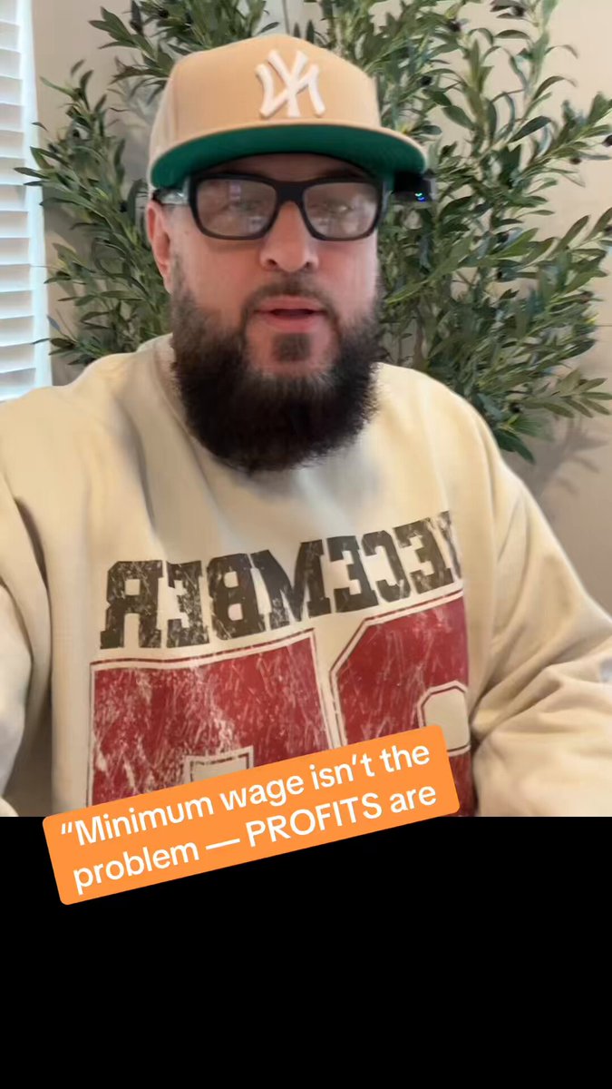 “Minimum wage isn’t the problem — PROFITS are.” “They say if minimum wage matched 1970s buying power, companies would go out of business. Back then? One job paid for a home, two cars, and a decent life. Here’s what they don’t say. In the 1970s, corporations ran on 5–7% profit margins. Today? 12–15% is normal. Wages didn’t double. Minimum wage didn’t move. But profits did. Some states still pay five or six bucks an hour. Texas? Seven twenty-five. So no — businesses didn’t get squeezed. Workers did.”