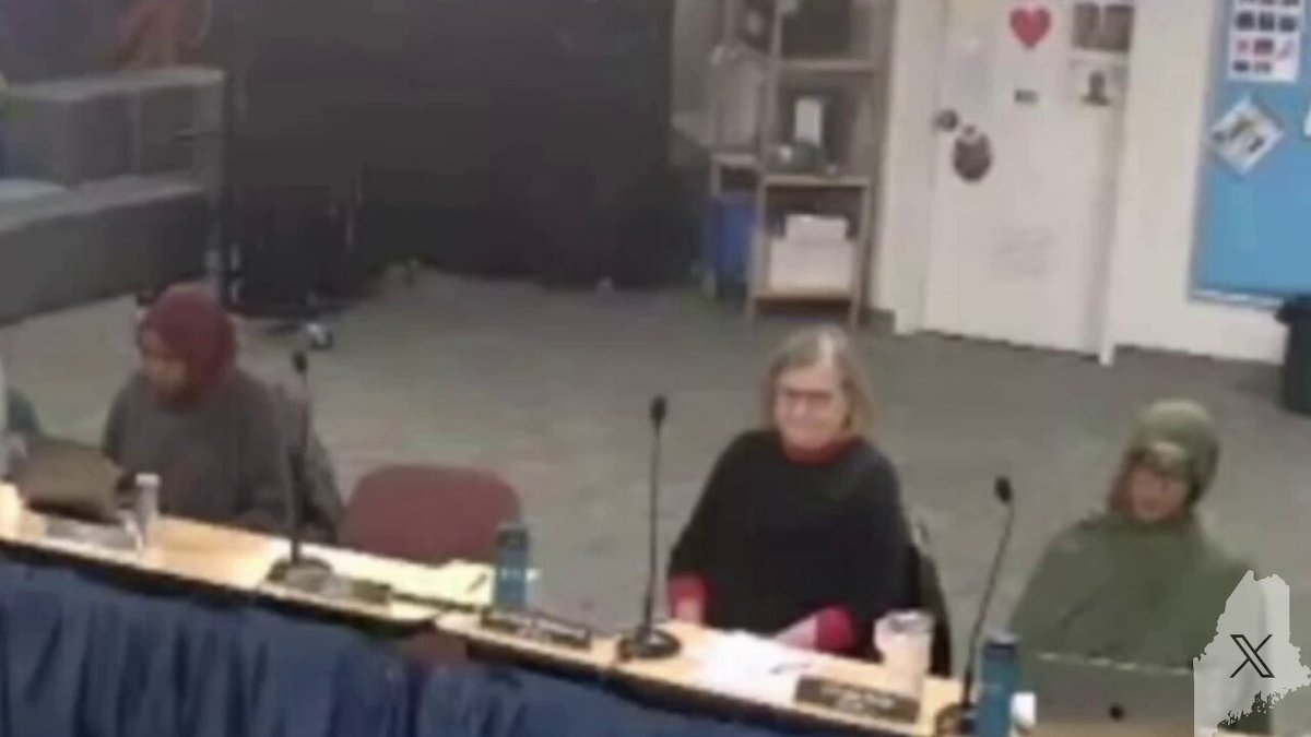 Portland School - Muslims Refuse Pledge Allegiance After the pledge, the school board goes into 'stolen land recognition claims' - which the foreigners on the board support. After that they go into post-modern Marxist mission for: EQUITY "equality of outcome". Buckle up Maine. This ain't the state you grew up in & it's not going to go away. The Marxist/Muslim unholy alliance is here & infiltrating all our institutions. *More and more Leftist school boards are adopting the Decolonization Initiative of 'stolen land recognition' like Canada & Australia do. The purpose of this is to eventually justify stripping away land from locals - like they recently did in Canada. **Examples of EQUITY: "Equality of Outcome" is 'Restorative Justice" where DA's will give lighter sentences or none at all to certain racial groups & harsher sentences for another. This also applies to everything from grading to grants to opportunities. -In Socialist Maine - Some groups are more equal than others.