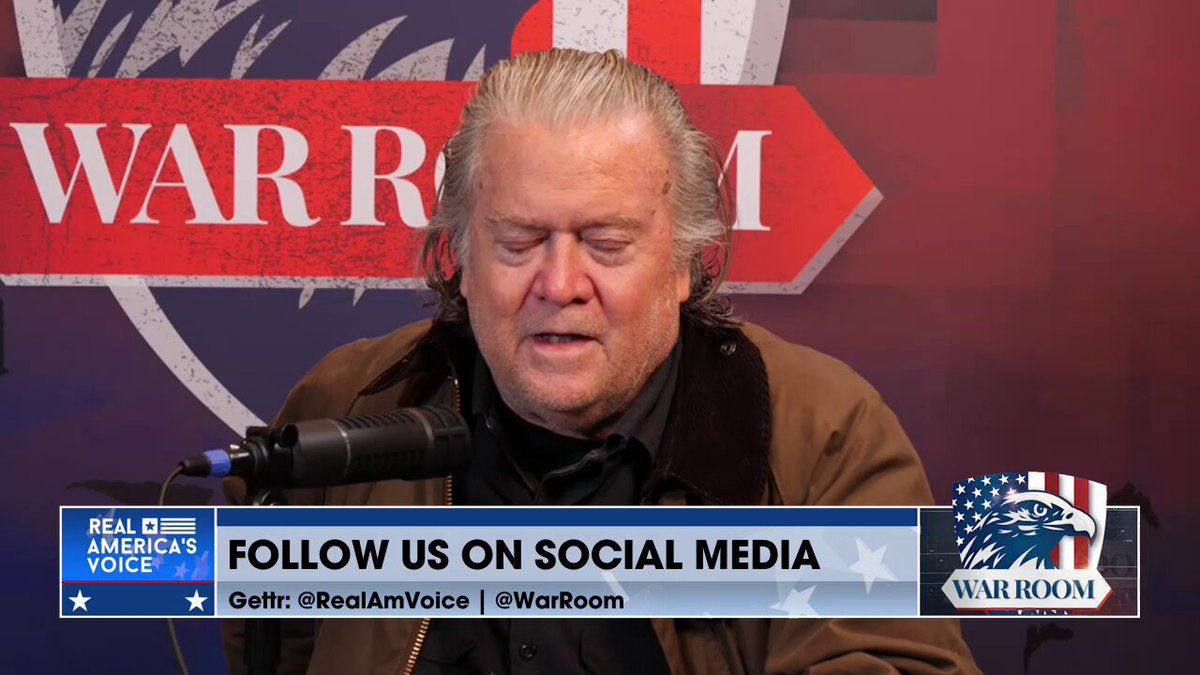 BANNON: Send the freaking marshals and just grab the ballots now. For 5 years, these ppl kept hammering. American heroes, tied straight back to the revolutionary generation. This country won’t be saved by influencers. It’ll be saved by you. The manifestation of populism.